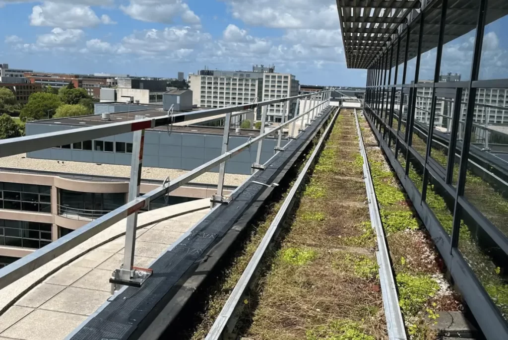Dakrandbeveiliging plat dak huren-1