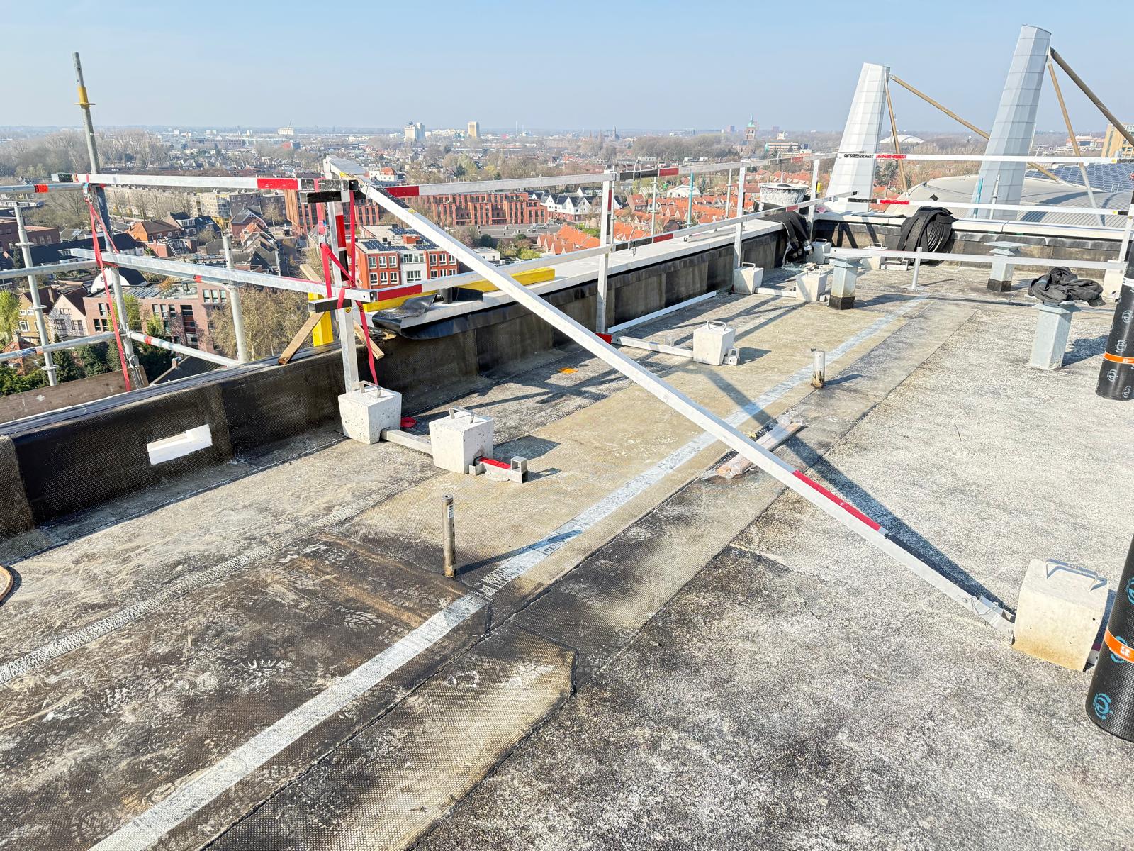 Dakrandbeveiliging Eindhoven | Project TAC Toren 04